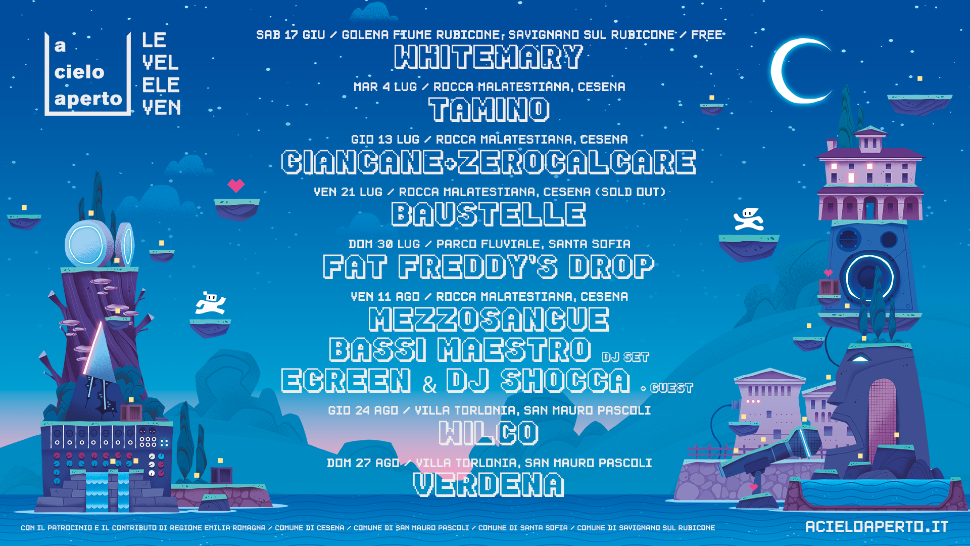 Acieloaperto 2023 lineup