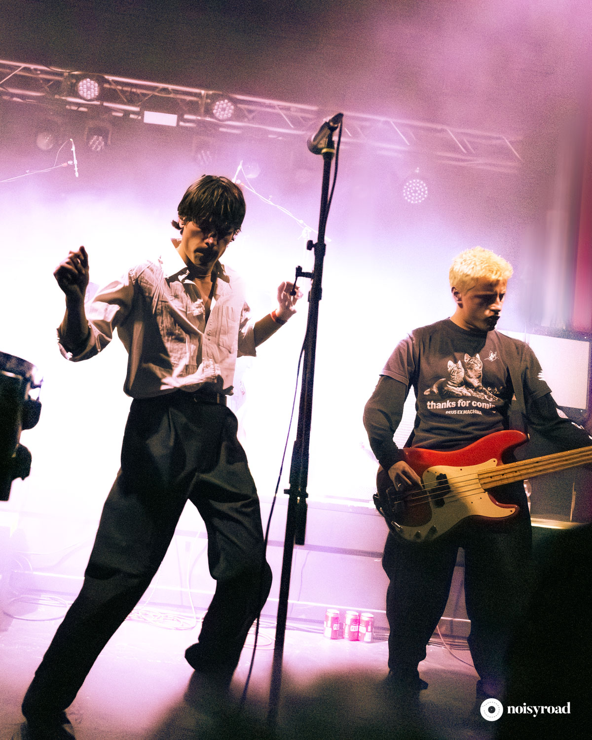 La band britannica Deadletter sul palco dell'Arci Bellezza di Milano, 2026