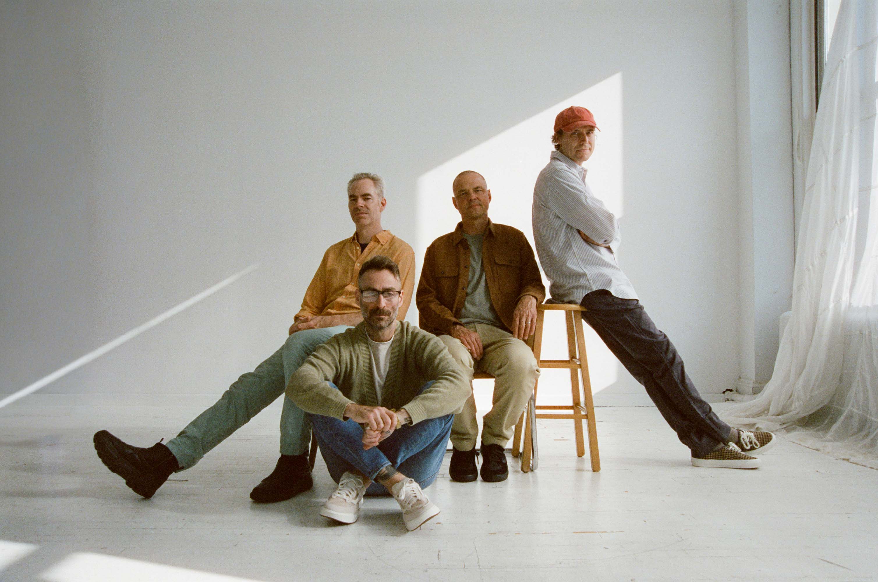 Gli American Football, foto promo per LP4