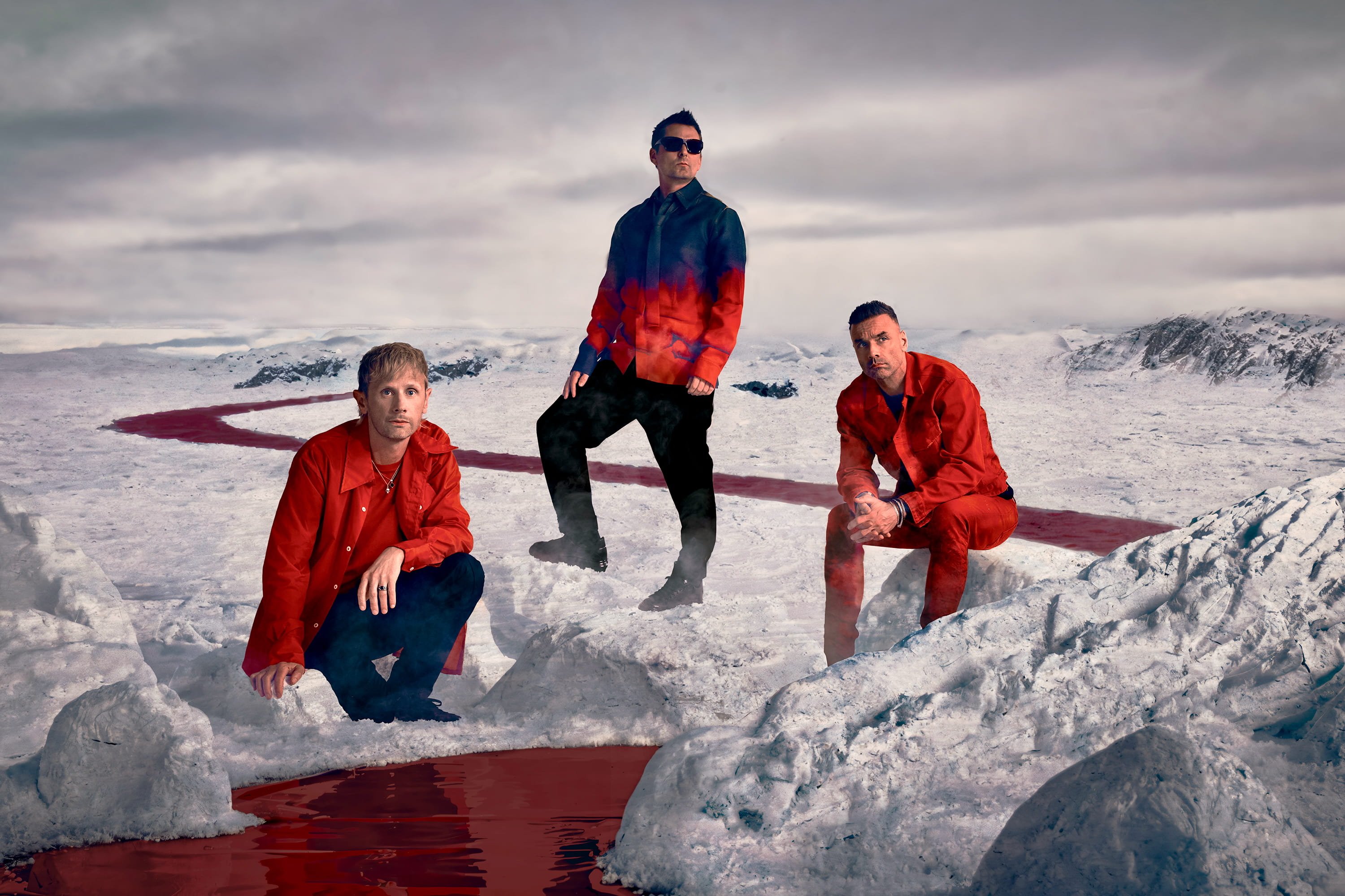 Muse, foto promo per Cryogen